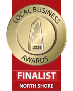 Local Business Awards Finalist 2021 North Shore