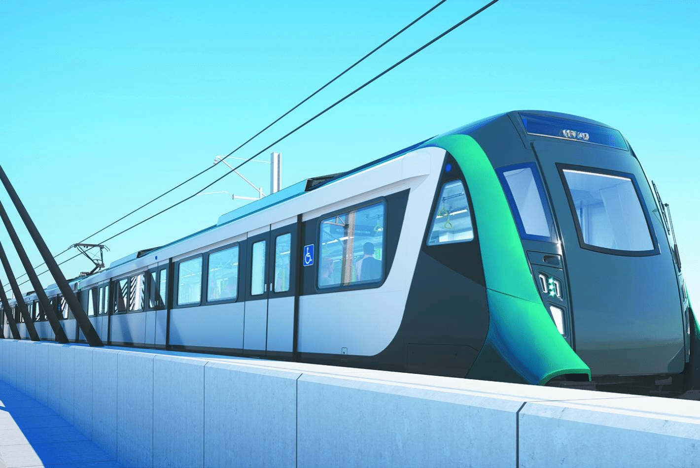 Sydney metro train