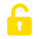 2 Unlocked lock icon
