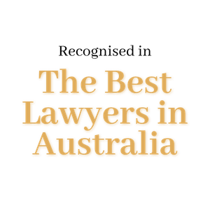 Awarded best lawyers in australia